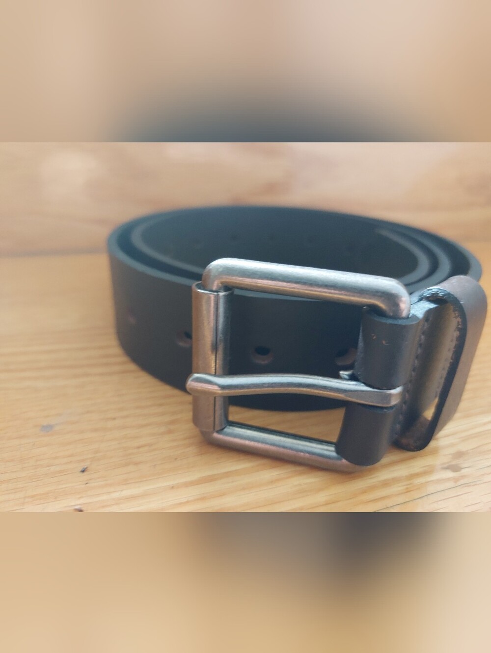 Dickies Brown Belt with Silver Buckle